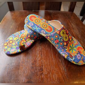 Sugar Magnolia Southern Boho Slip-On Sandal Shoes Size 7.5